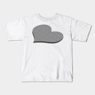 3d Heart of stone Kids T-Shirt